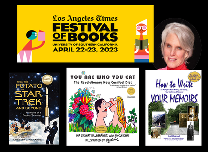 Ina Hillebrandt and You Are Who You Eat stalks LA Times Festival of Books April 22 and 23!